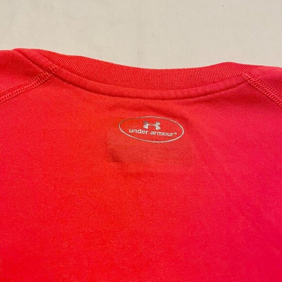 Under Armour Womens Shirt Size Small Heatgear Semi Fitted Tshirt Vneck - Picture 11 of 16